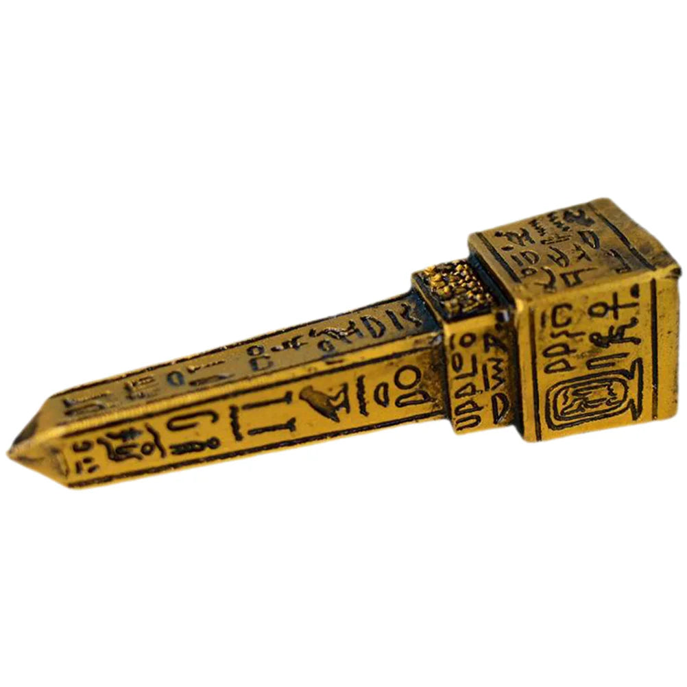 Egyptian Obelisk Psychological Sandbox Tower Figurine