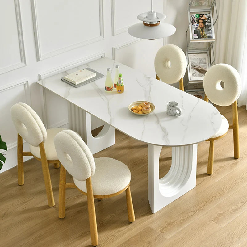 Dinner Service Dinner Table Set 4-seater Dressing Table Coffee Multi functional File Juegos De Comedor Table