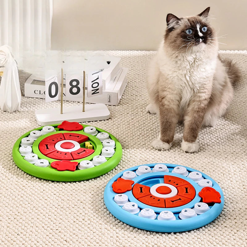 Transform Mealtime into Playtime with Our Anti-Choking Tableware Dog Licking Plate!