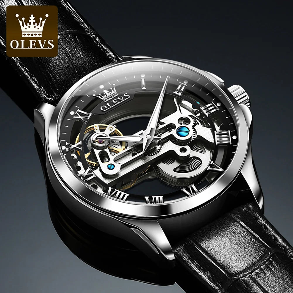 OLEVS 6661 Top Brand Automatic Mechanical Watch For Men.