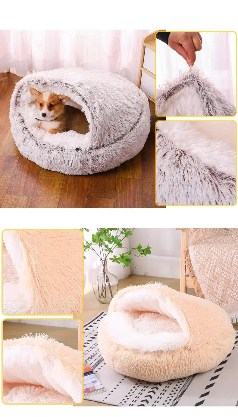 Warm, Soft, and Comfortable Pet Bed for Dogs and Cats