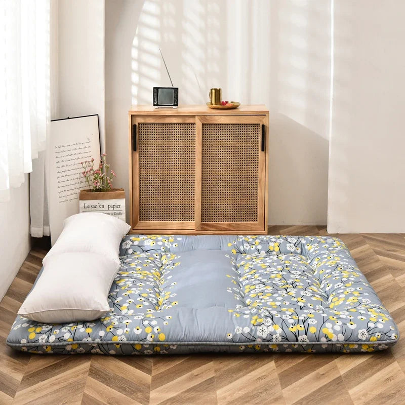 Fashion thickened tatami mattress upholstery floor foldable bed mattress home student dormitory single double sleeping pad mats