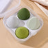 4pcs Makeup Sponge Blender Beauty Egg Cosmetic Puff Soft Foundation.