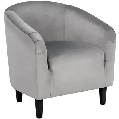 Chair Sofa, Upholstered Velvet Club Accent Chair for Living Room, Morrocco Furniture Sofa