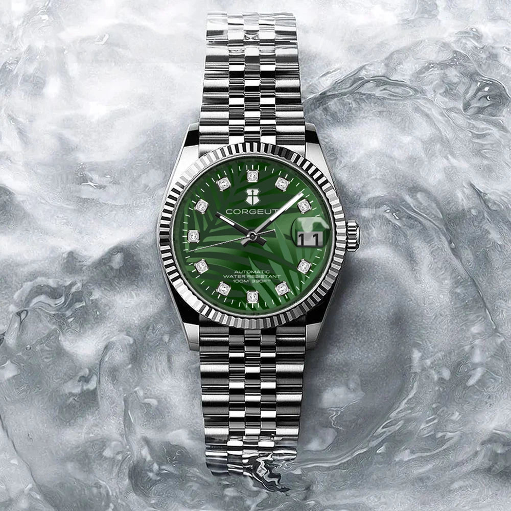 Diamond Jungle Luxury Business Men's Watch.