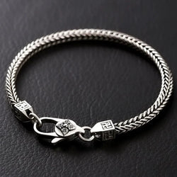 NEW Real Silver Bracelet Accessories Fashionable Diamond.