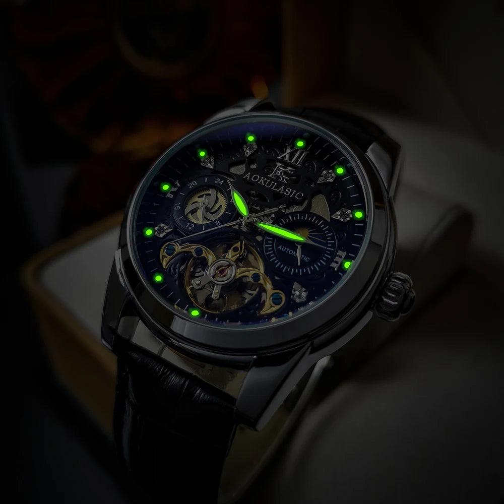 Top Brand Men Casual Mechanical Watch.