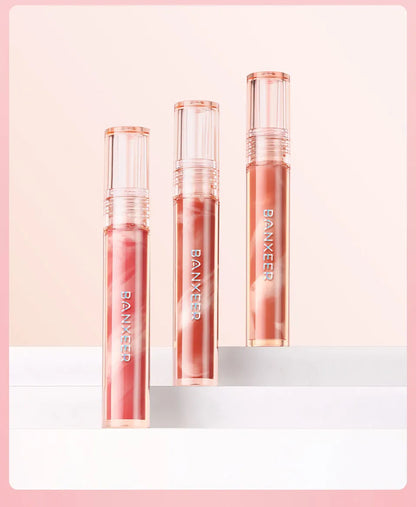 BANXEER Lip Gloss Lip Glaze Moisturizing Lightweight Non-sticky.