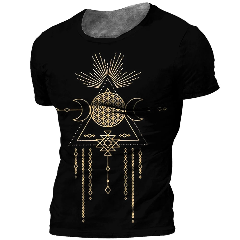 Ancient Egyptian Print 3D Men's And Women's Summer