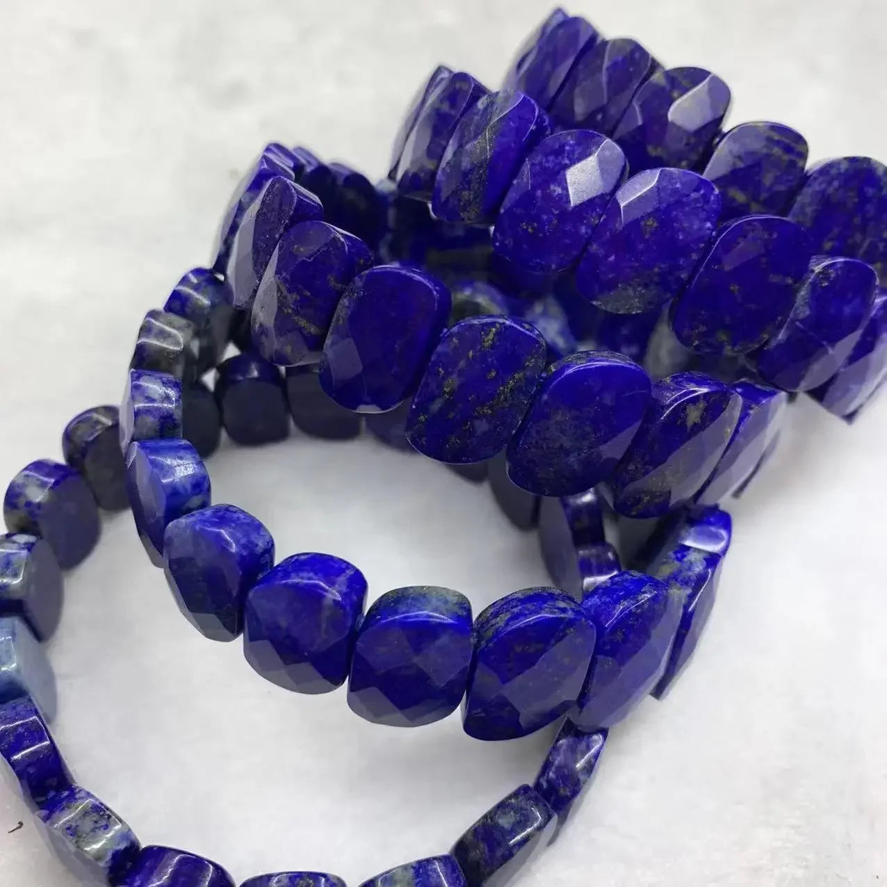 Lapis Lazuli Energy Bracelet Natural Gemstone.