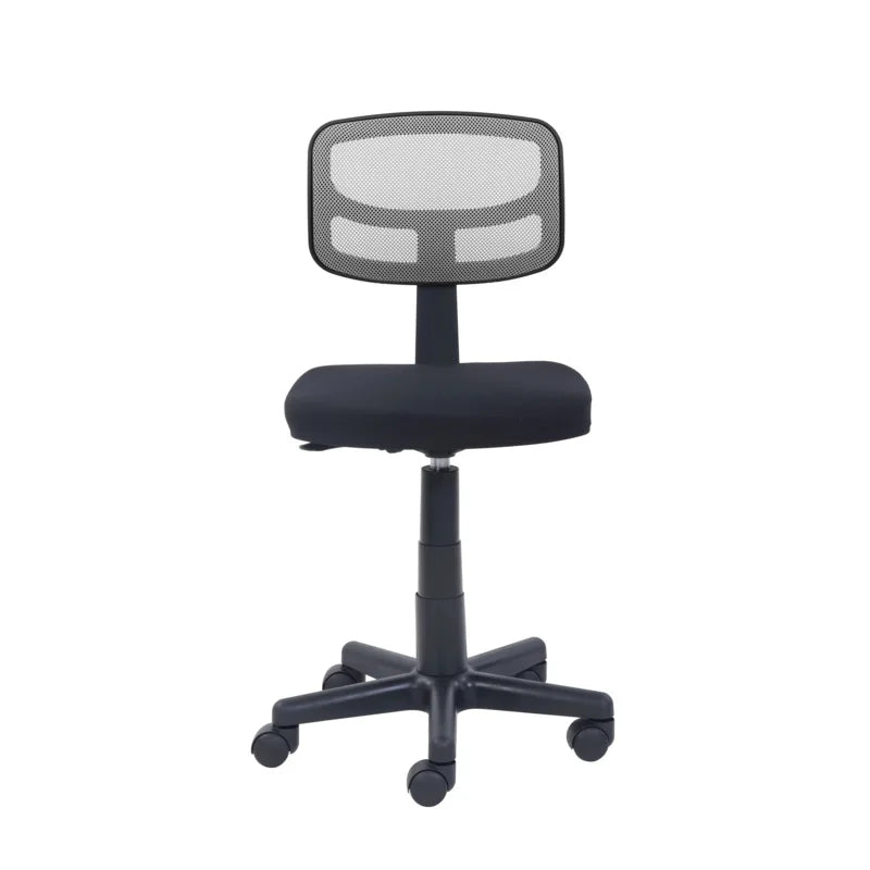 Mainstays Mesh Task Chair with Plush Padded Seat, Gray