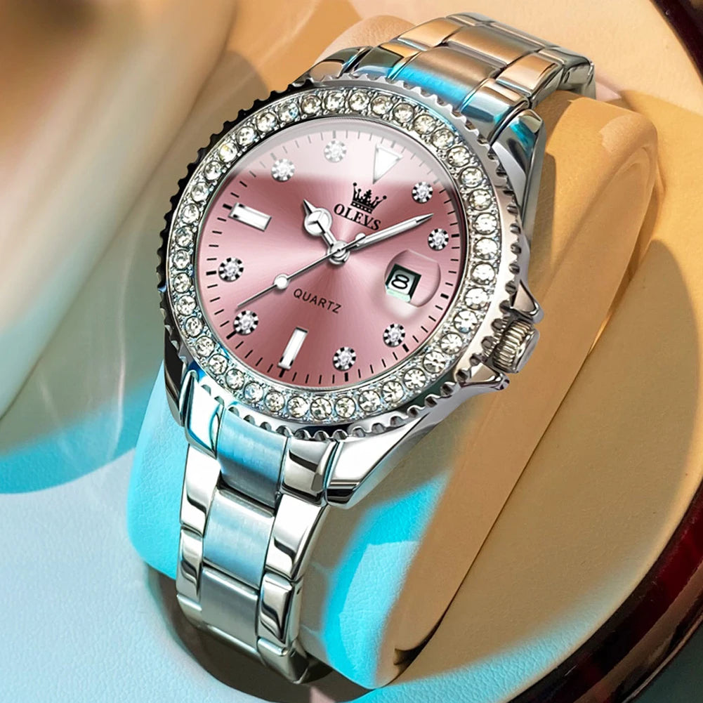 OLEVS Luxury Quartz Women's Watch.