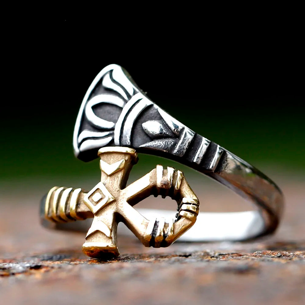 New Vintage Egyptian Traditional Elements Ring.