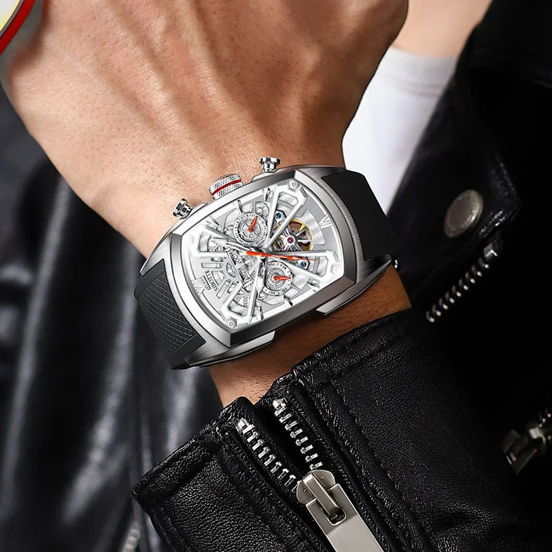 Mechanical Men‘s watches Waterproof Luxury Watch.