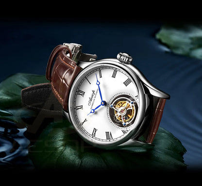 Aesop Real Flying Tourbillon Movement Mechanical Watches Luxury.