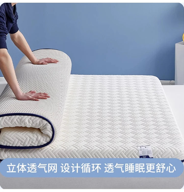 Memory foam soft mattresses tatami mat household double foldable mattress students dormitory single sponge mattress sleeping pad