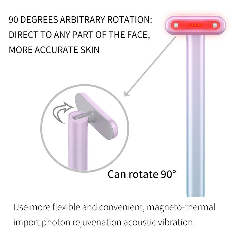 EMS Microcurrent Massager Eye Face Beauty.