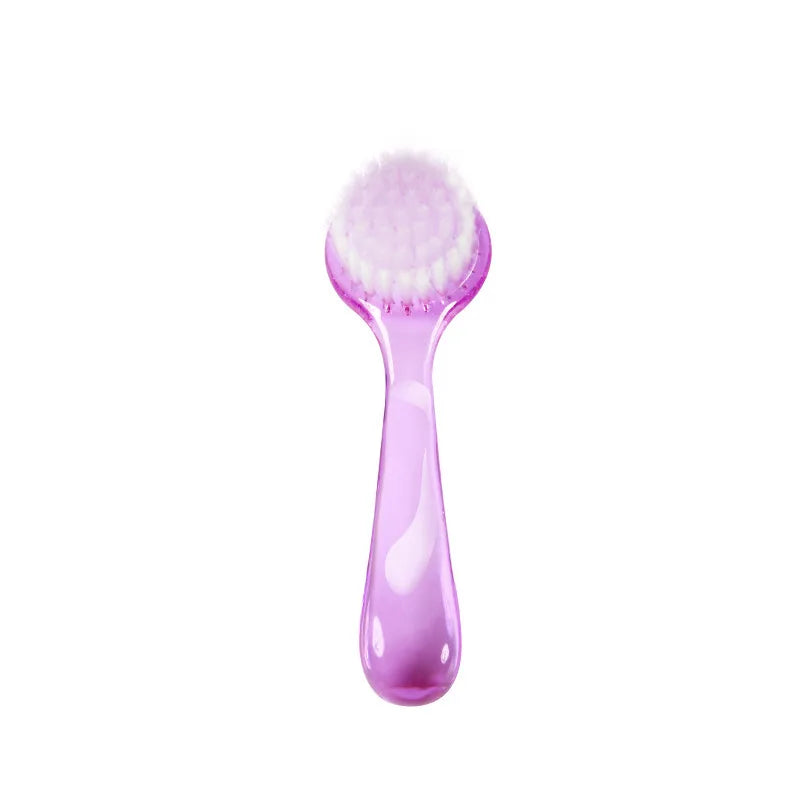 1Pc Acrylic Nail Brush Plastic Soft Remove Dust Make Up Washing.