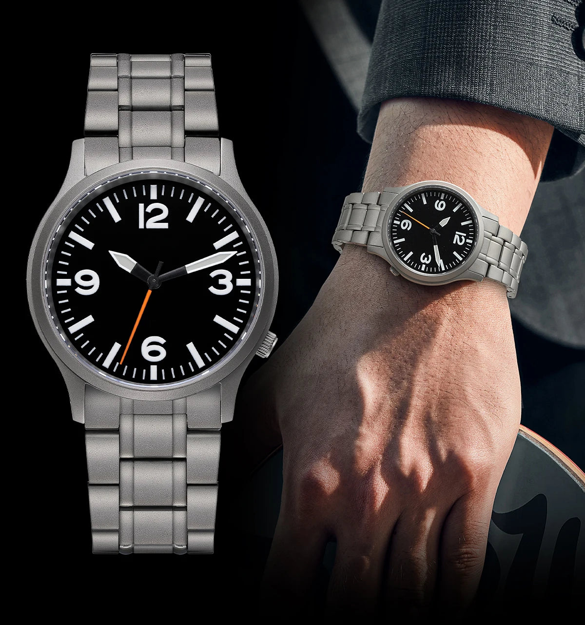 BERNY Full Titanium Watches for Men VH31.