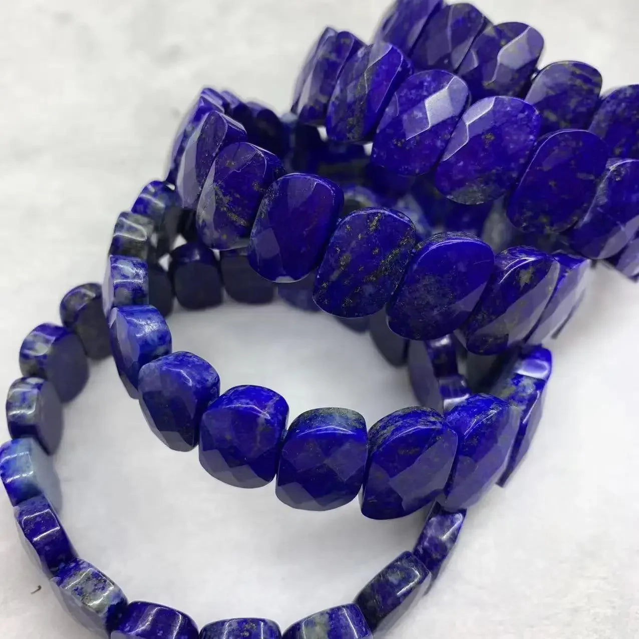 Lapis Lazuli Energy Bracelet Natural Gemstone.