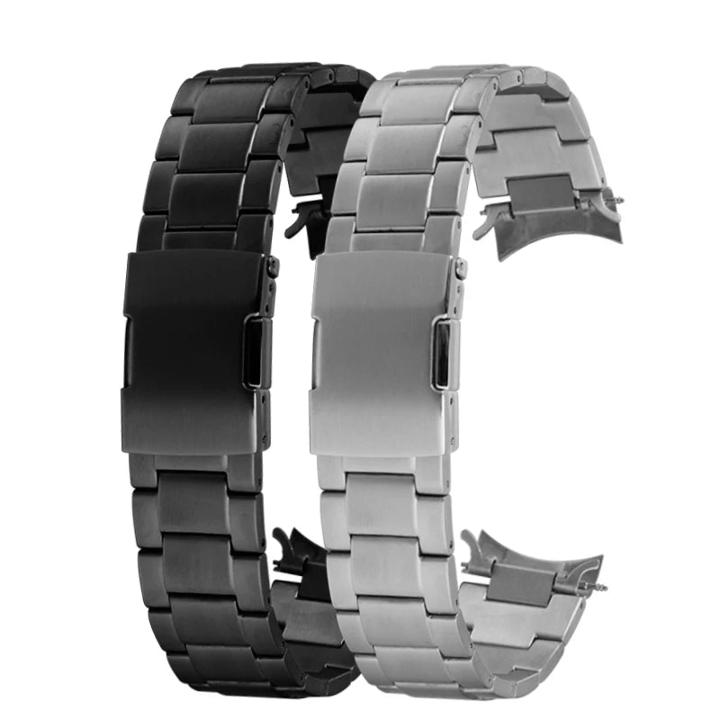 Stainless Steel Watch Strap For Casio -With Men Women.