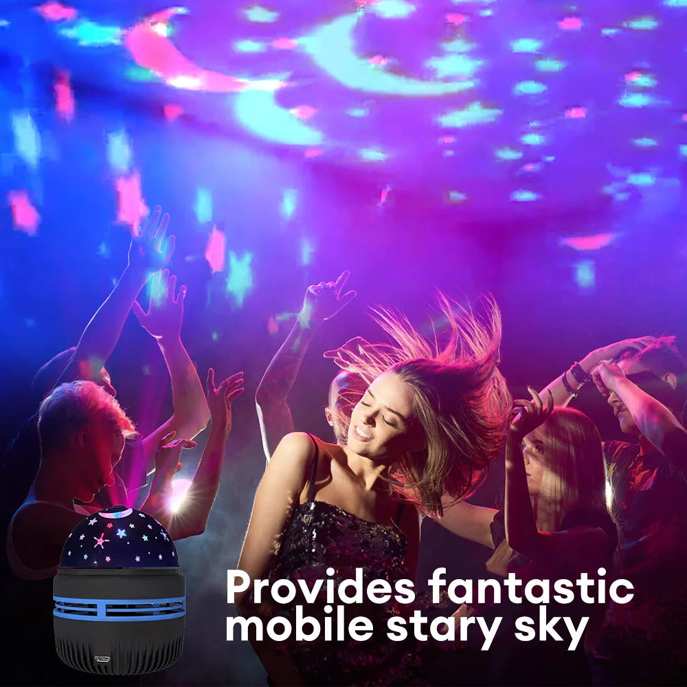 Multifunction LED Starry Sky Light Projection Night Light.