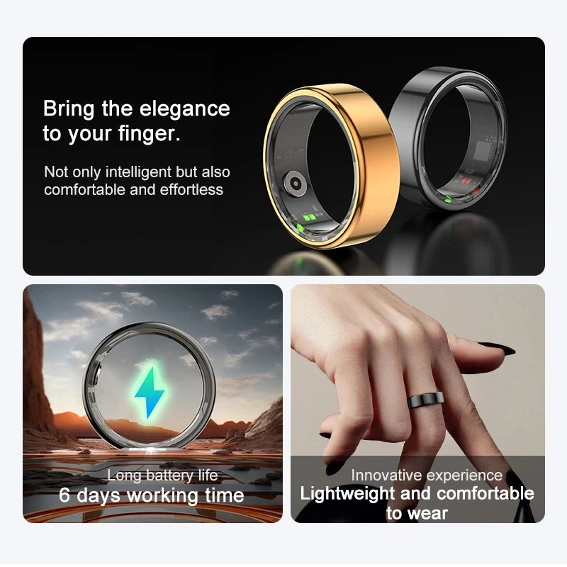 Smart Ring 2024 Smartring R02 Health Monitoring.