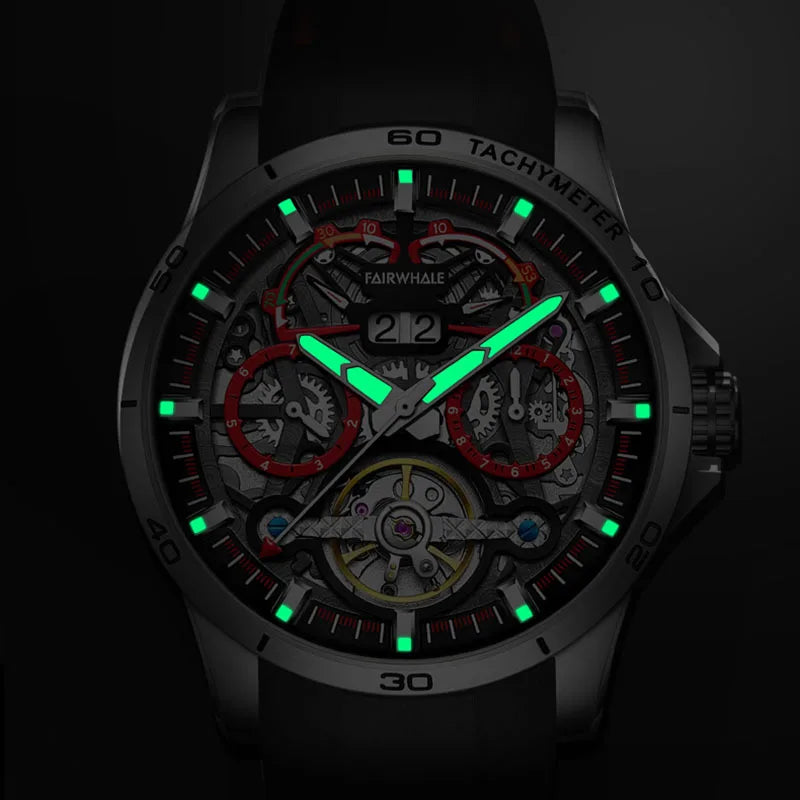 Multifunction Calendar Automatic Watch for Men.