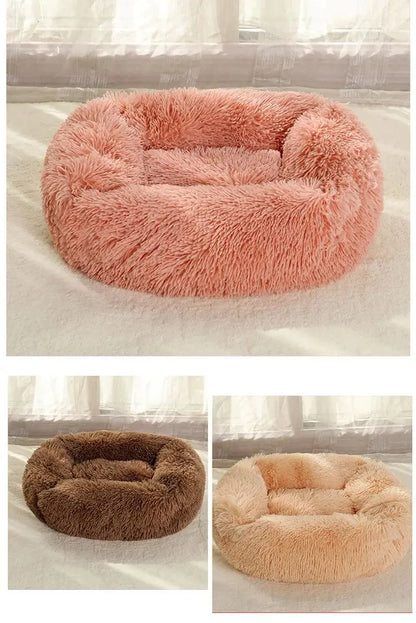 Rectangle Plush Dog Bed Winter Warm Mat