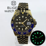 BLIGER 40mm Solid Bronze Watch For Men.