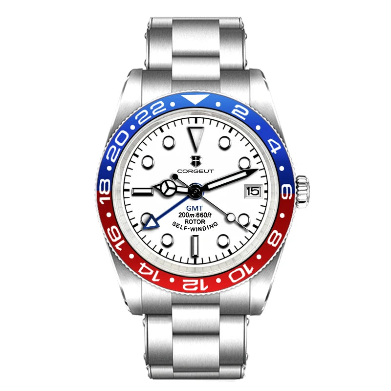 New GMT NH34 High Fashion Business Men's Watches Automatic.