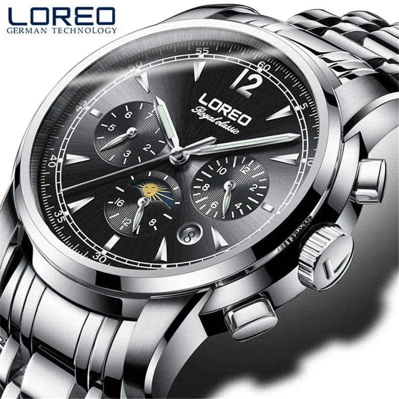 LOREO New Multifunction Dial Top Luxury Automatic.