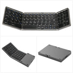 Mini Portable Folding Keyboard Thin Wireless BT.