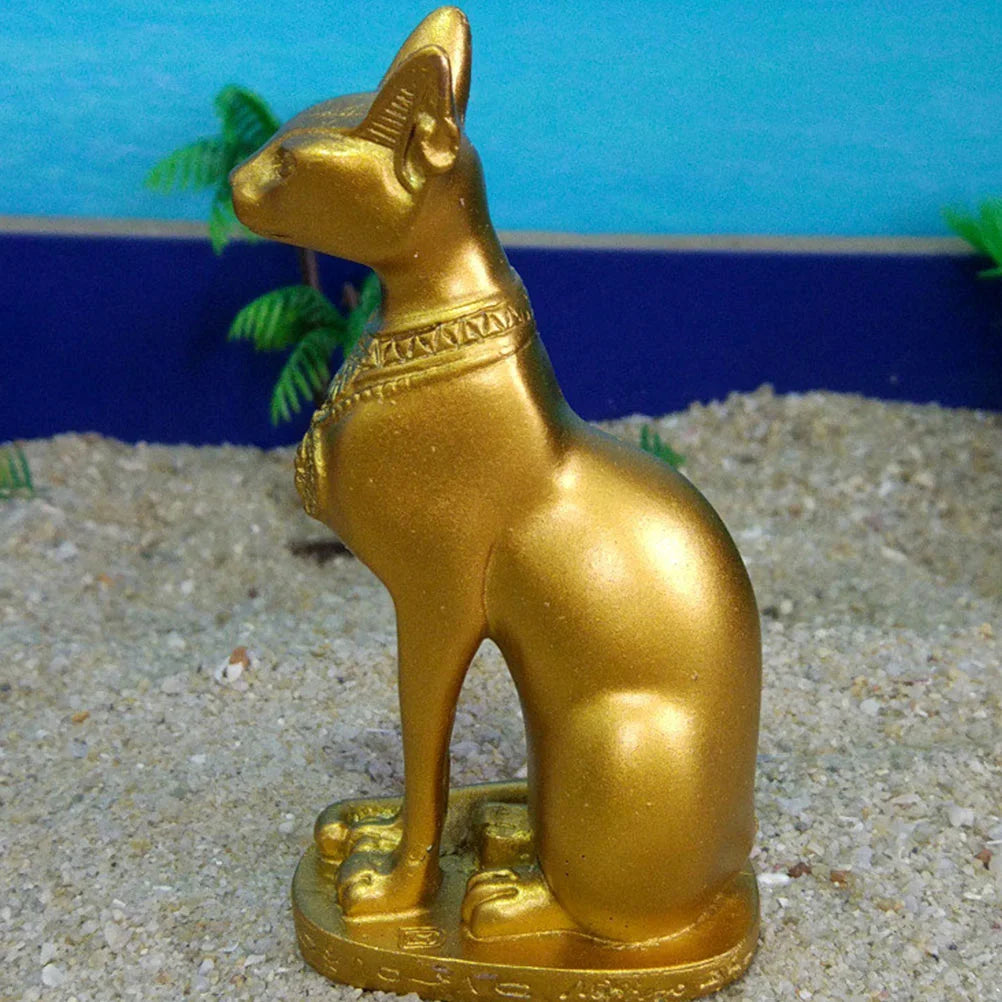 Cat Egyptian Sculpture Figurine Statue Goddess