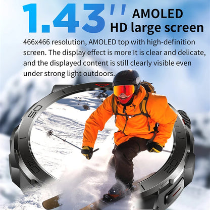 ChiBear 1.43&quot; AMOLED Smart Watch for Men 2024.