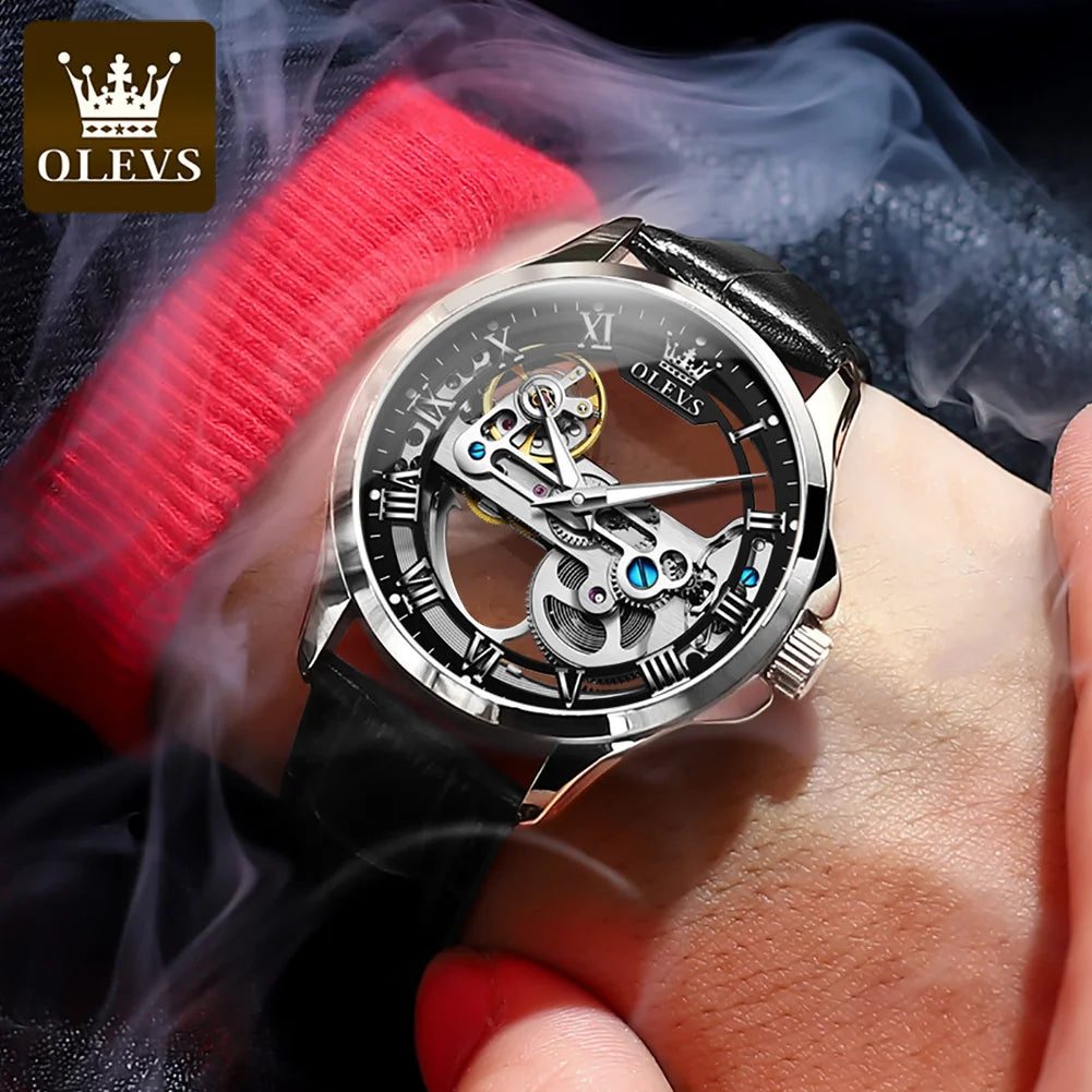 OLEVS 6661 Top Brand Automatic Mechanical Watch For Men.