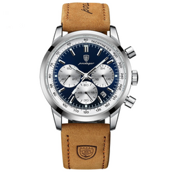 Luxury Brand Mens Watch Waterproof Chronograph.