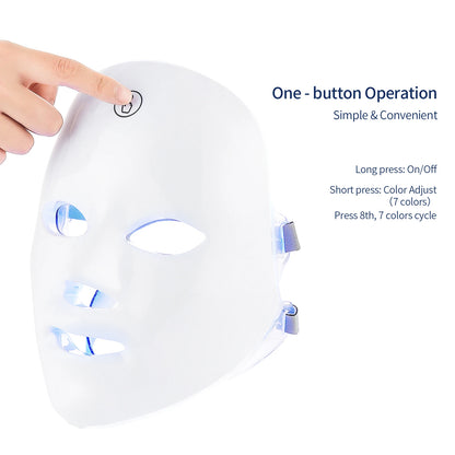 Revitalize Your Skin with the 7 Colors Photon Facial LED Mask