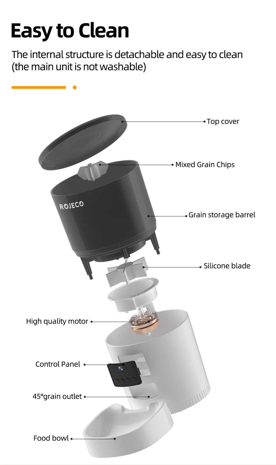 Automatic Cat Feeder With Camera Video Cat Food.