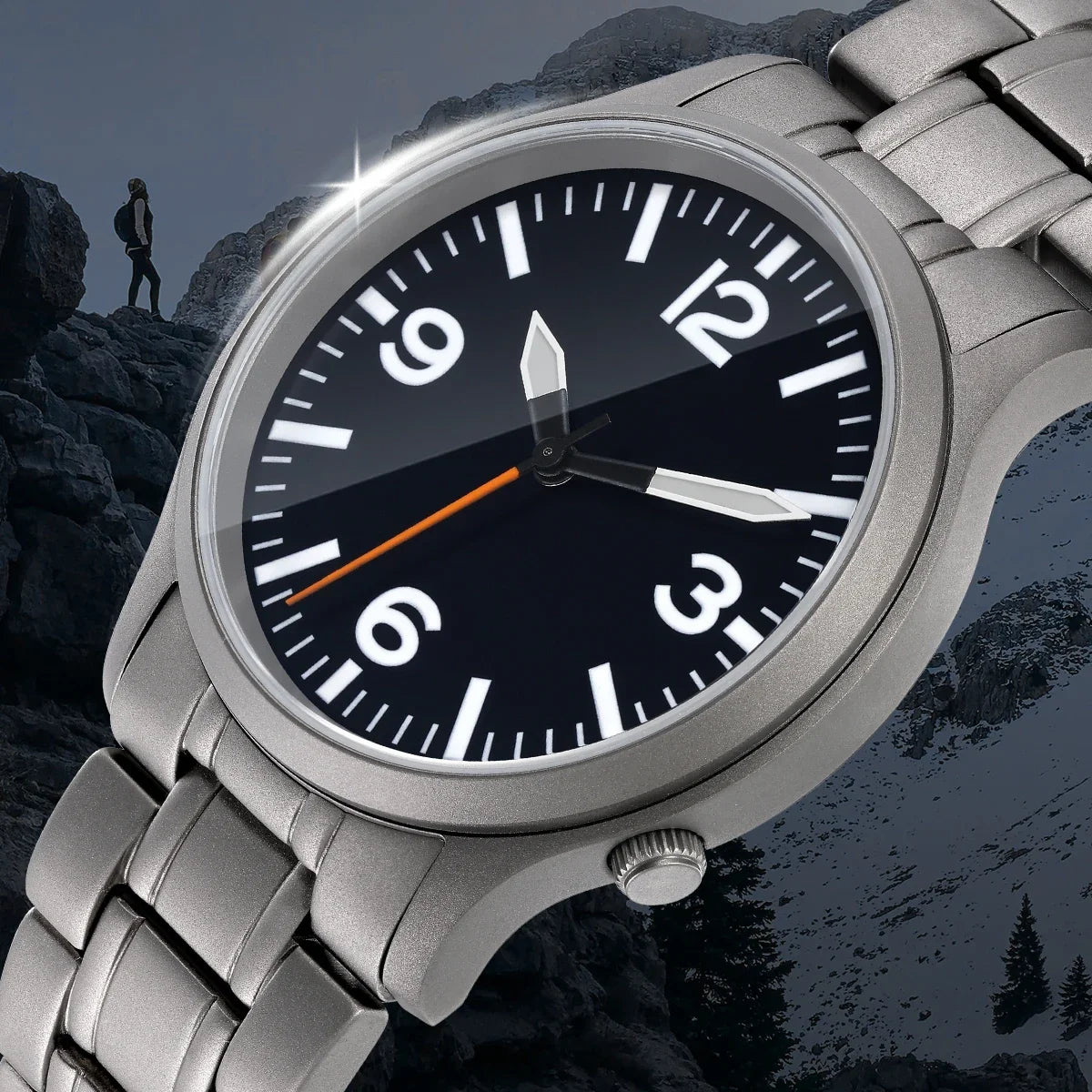 BERNY Full Titanium Watches for Men VH31.