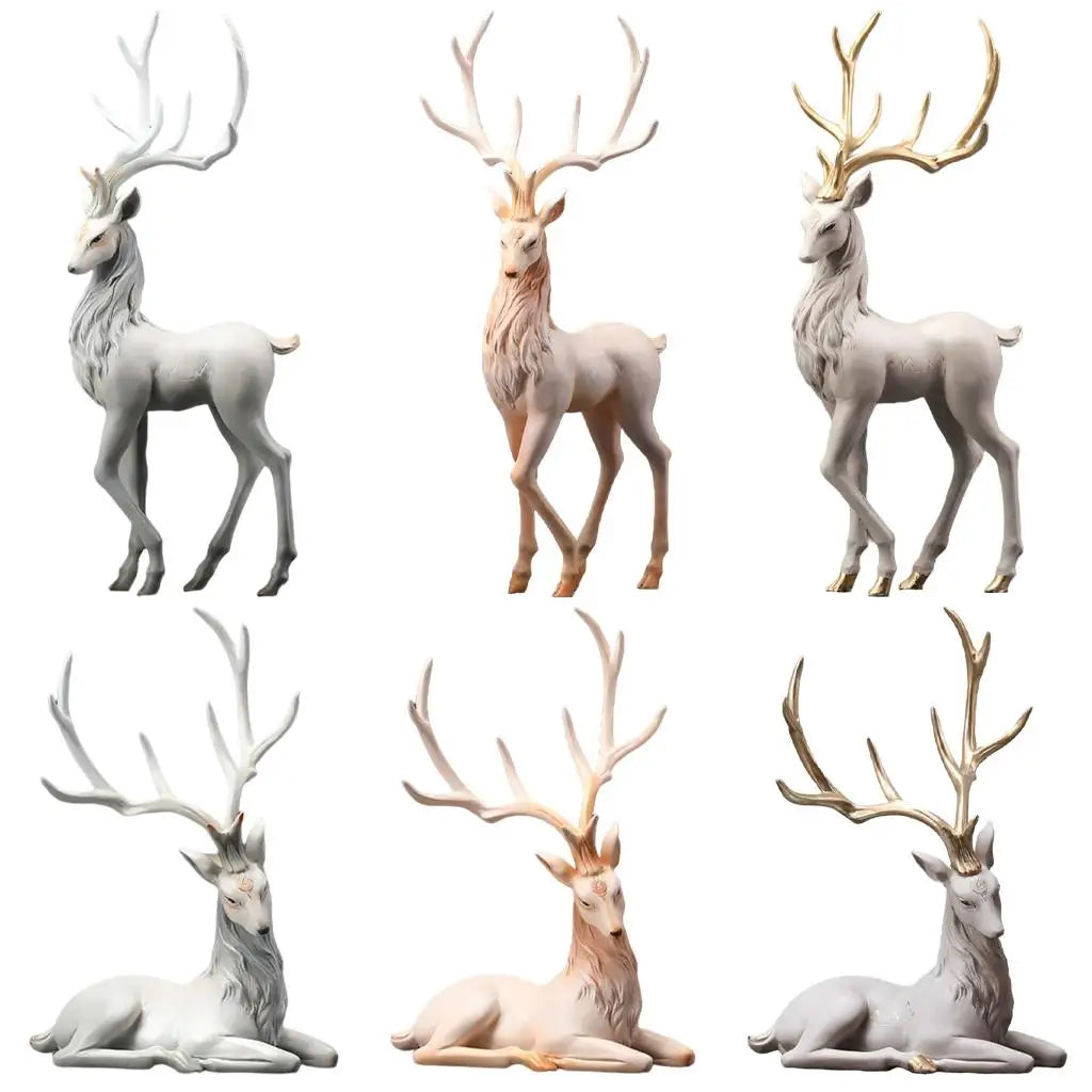 Product Description: Deer Decoration Reindeer Ornaments.