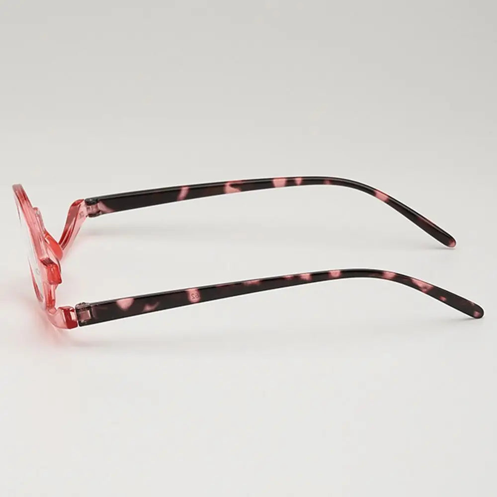 design rotating makeup reading glasses magnifying make