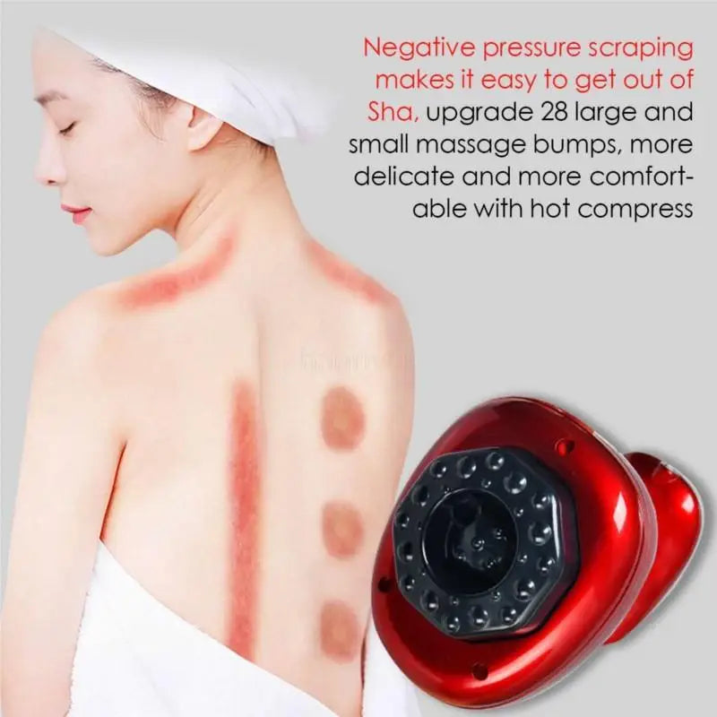 Electric Scraping Cupping Body Massager.