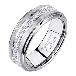 Men's Promise Wedding Tungsten Carbide Ring.