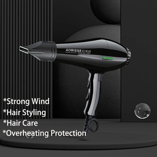 Professional Hair Dryer 1800W Blow Drier Air Blower Hair Styling Appliances Straightener and Curlers Hair Care 220V 110V