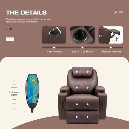 Electric Power Lift Recliner Chair for Elderly.