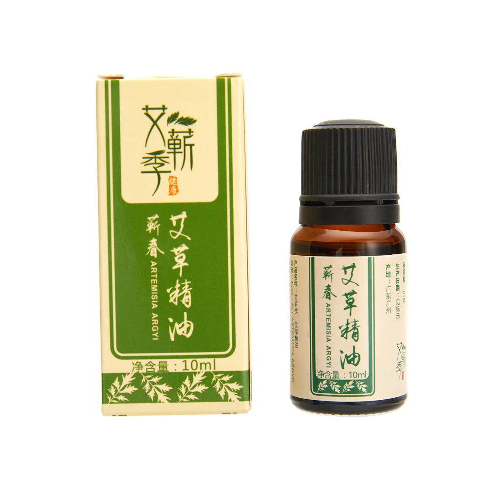 Wormwood Plant Essential Oil Cupping Guasha Massager Oils.