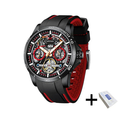 Multifunction Calendar Automatic Watch for Men Business Week