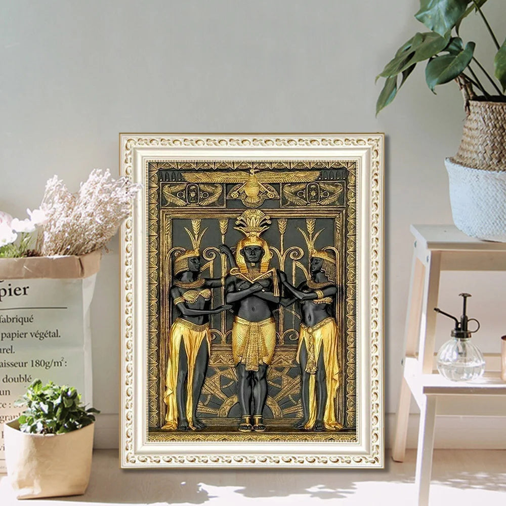 Diamond Painting Pharaoh Portrait Cross Stitch