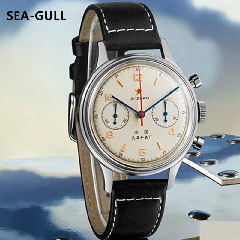 Seagull Original 1963 Pilot Mechanical Stop Watch